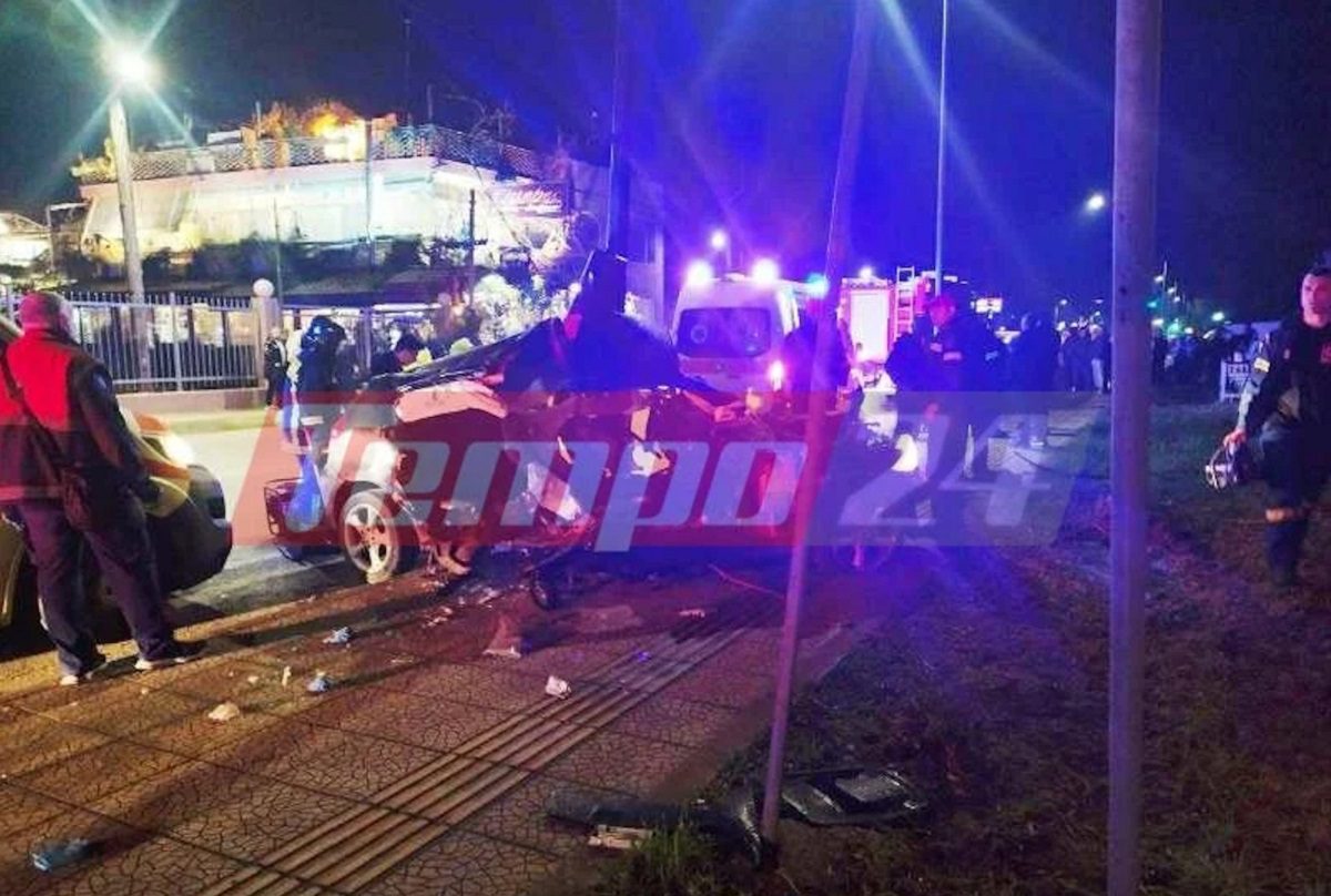 Τραγωδία στην Πάτρα: Η μοιραία νύχτα που κόστισε τη ζωή σε δύο νέους – Συγκλονίζουν οι εικόνες 1 Τραγωδία στην Πάτρα: Η μοιραία νύχτα που κόστισε τη ζωή σε δύο νέους – Συγκλονίζουν οι εικόνες - NewsPoint.gr