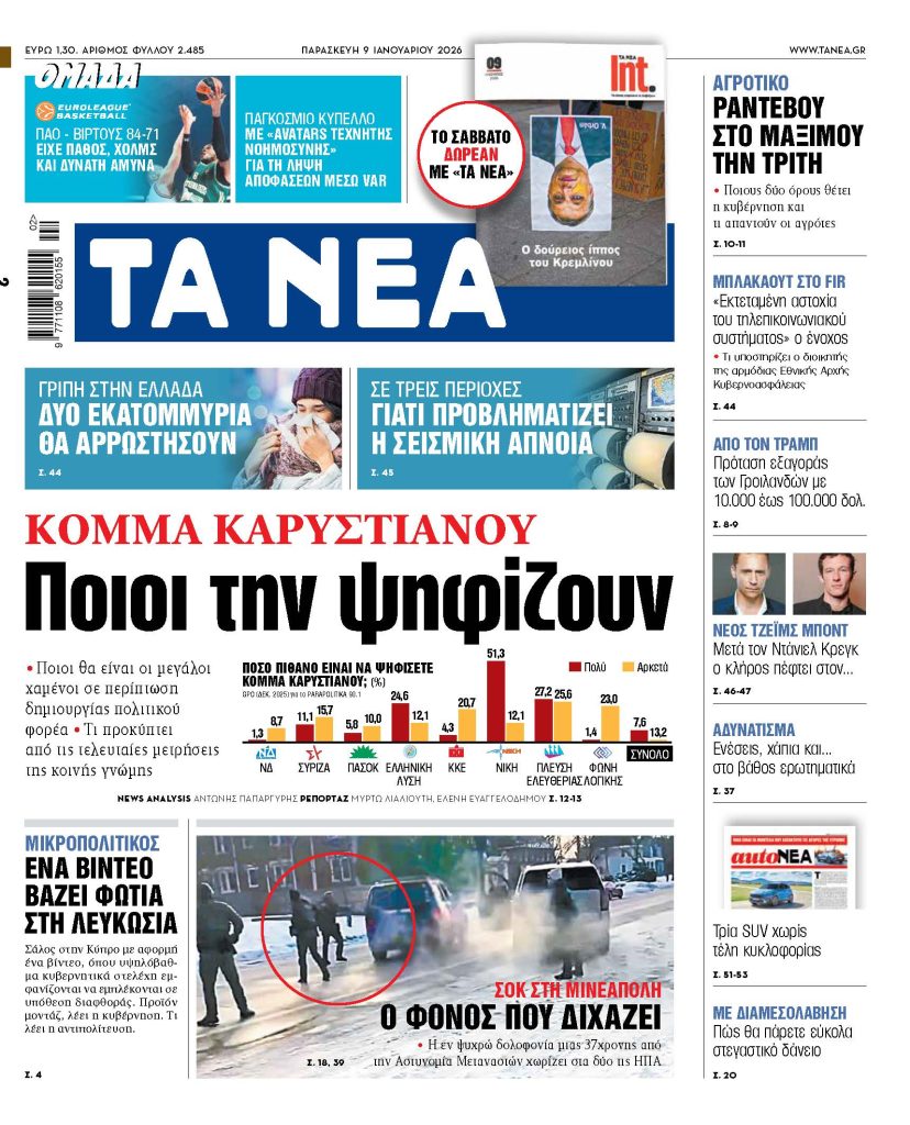 Δεν το περίμενε κανείς: Αυτοί είναι που στηρίζουν το Κόμμα Καρυστιανού – Τα μυστικά των δημοσκοπήσεων και οι ανατροπές που φέρνουν σοκ! - NewsPoint.gr