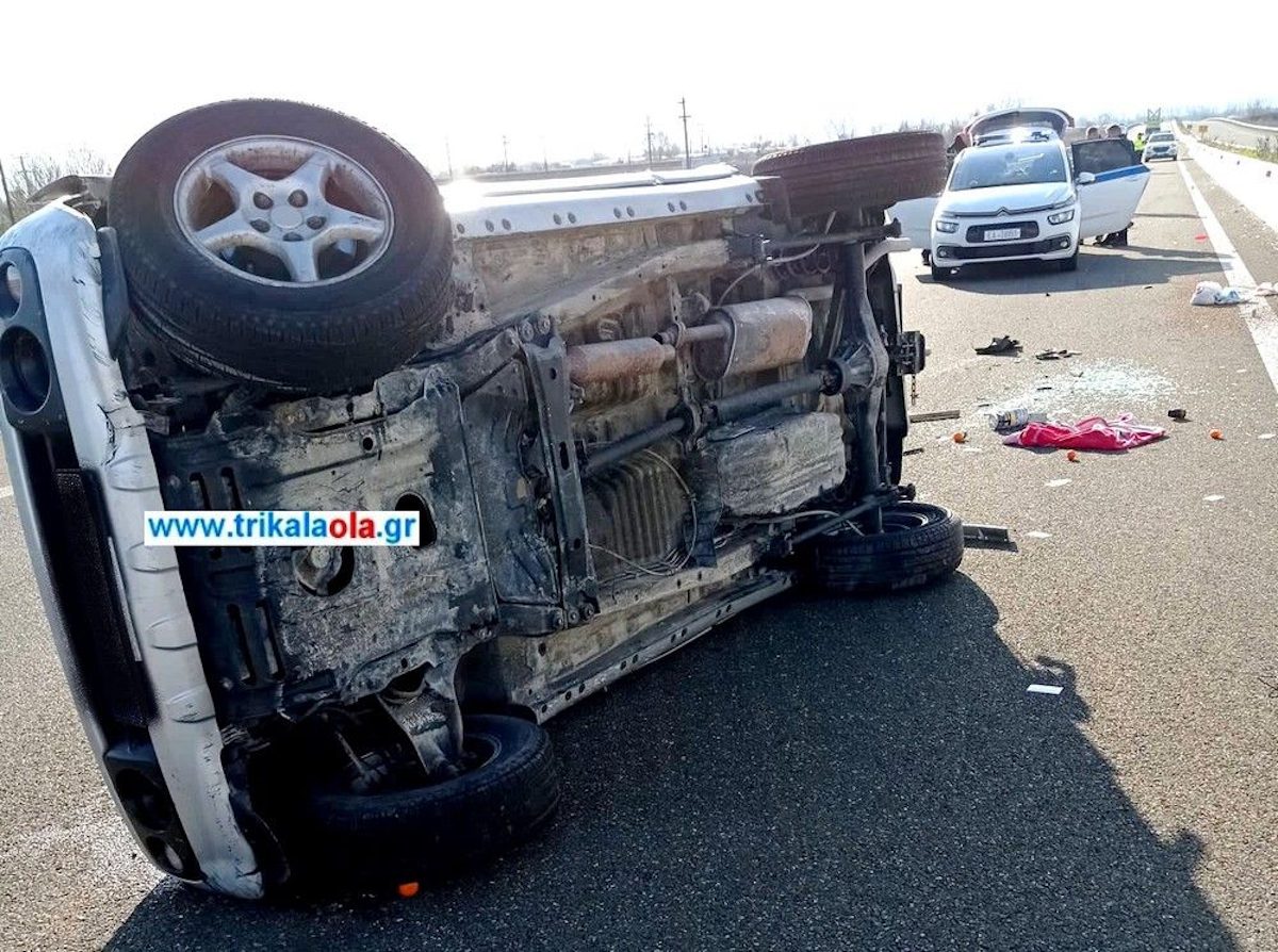 Σοκ στα Τρίκαλα: Τροχαίο στον Ε65 με τέσσερις τραυματισμένους μοναχούς του Αγίου Όρους – Μάχη για τη ζωή δίνει ένας 40χρονος 1 Σοκ στα Τρίκαλα: Τροχαίο στον Ε65 με τέσσερις τραυματισμένους μοναχούς του Αγίου Όρους – Μάχη για τη ζωή δίνει ένας 40χρονος - NewsPoint.gr