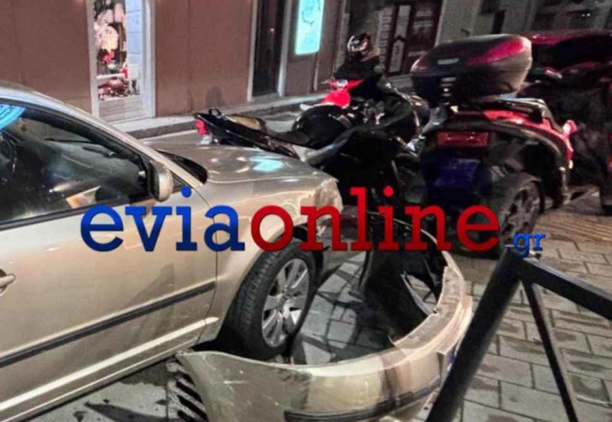 Σκηνές σοκ στη Χαλκίδα: Αδίστακτος οδηγός αγνόησε «Stop» και προκάλεσε χάος με σύγκρουση και μηχανές! - NewsPoint.gr