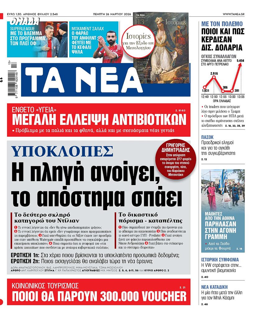 Συνταρακτικές αποκαλύψεις: Το σκάνδαλο των υποκλοπών παίρνει νέα τροπή – Στο φως ο ρόλος Δημητριάδη! - NewsPoint.gr