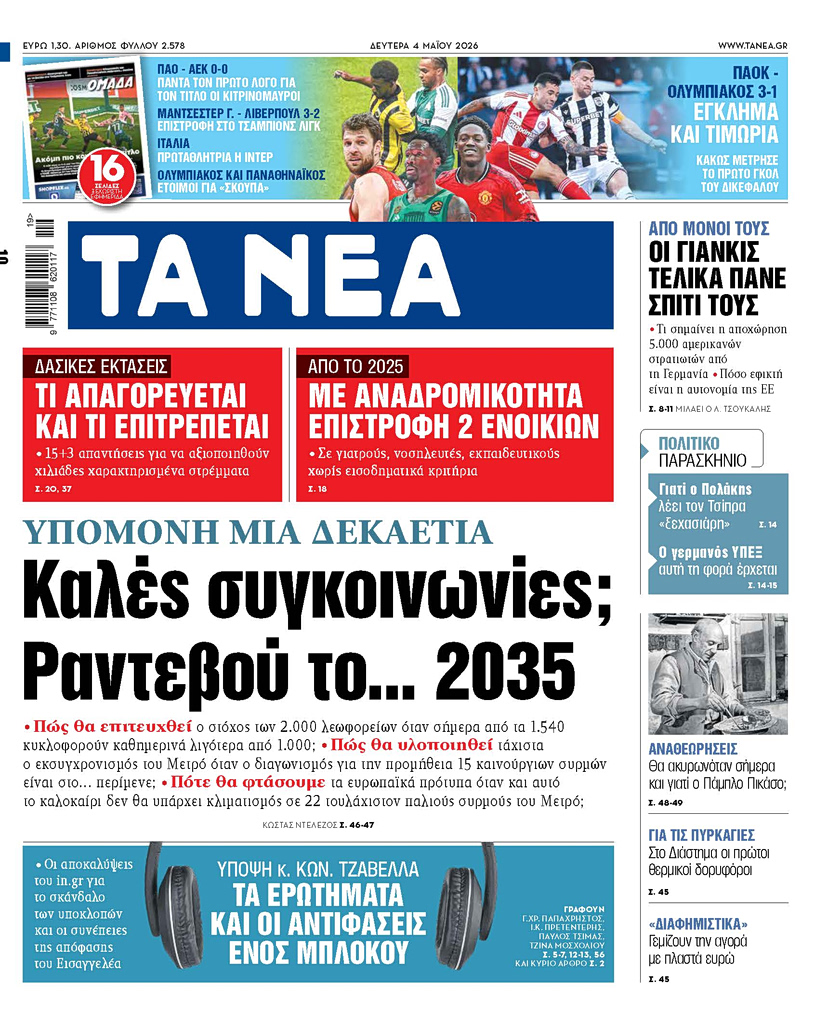 Η αποκάλυψη που προκαλεί σοκ: Γιατί θα περιμένουμε ως το 2035 για αξιοπρεπείς συγκοινωνίες στην Ελλάδα; - NewsPoint.gr