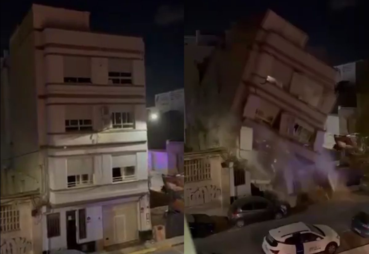 Σοκ στη Βαλένθια: Η στιγμή που πολυκατοικία εξαφανίζεται μπροστά στα μάτια των κατοίκων – Ηρωική εκκένωση έσωσε ζωές 1 Σοκ στη Βαλένθια: Η στιγμή που πολυκατοικία εξαφανίζεται μπροστά στα μάτια των κατοίκων – Ηρωική εκκένωση έσωσε ζωές - NewsPoint.gr